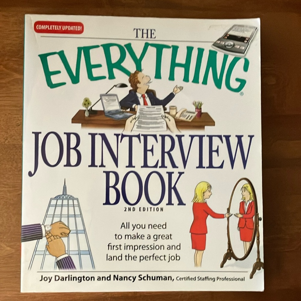 Job search help! The Everything Job Interview Book, 60 seconds & You’re Hired!